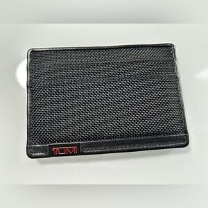TUMI Black Slim Card Case